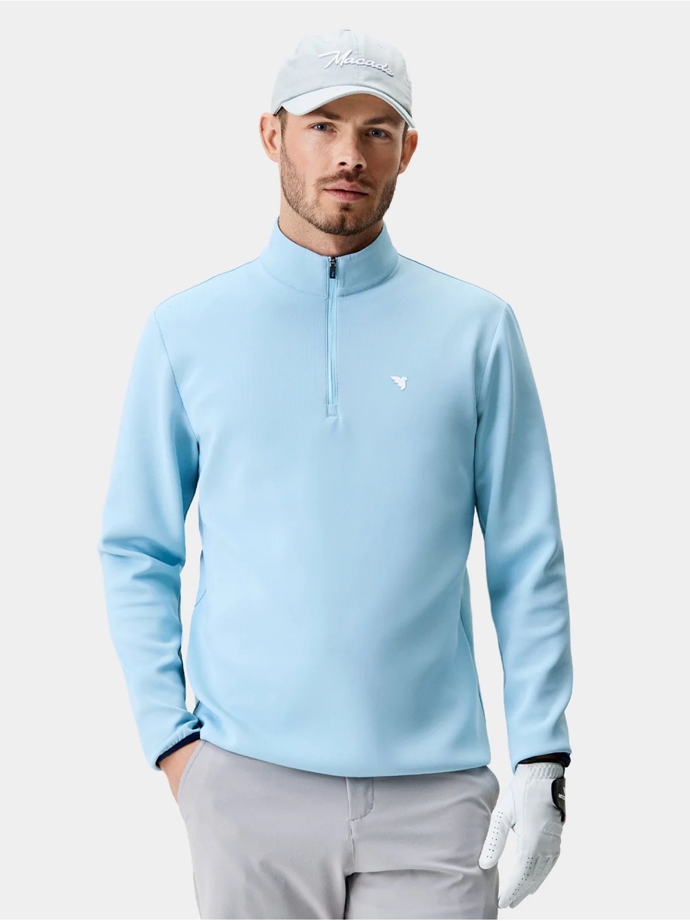 NWT Macade Golf Men’s Light Blue Performance Shorts - Large
